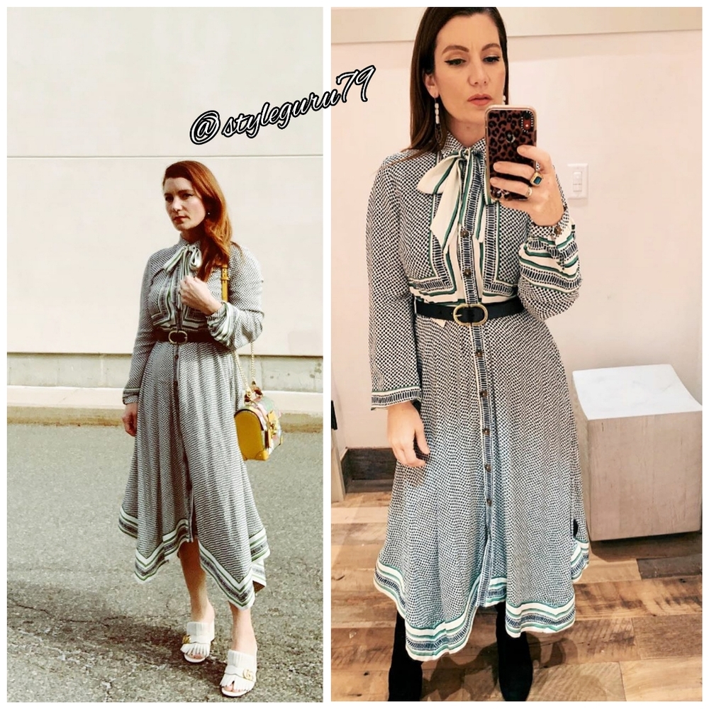 NWT, Anthropologie, Constantine Midi Dress - Picture 4 of 5